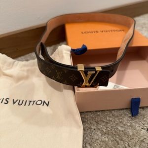 Louis Vuitton Mini Monoaram 25mm LV Initiales Belt